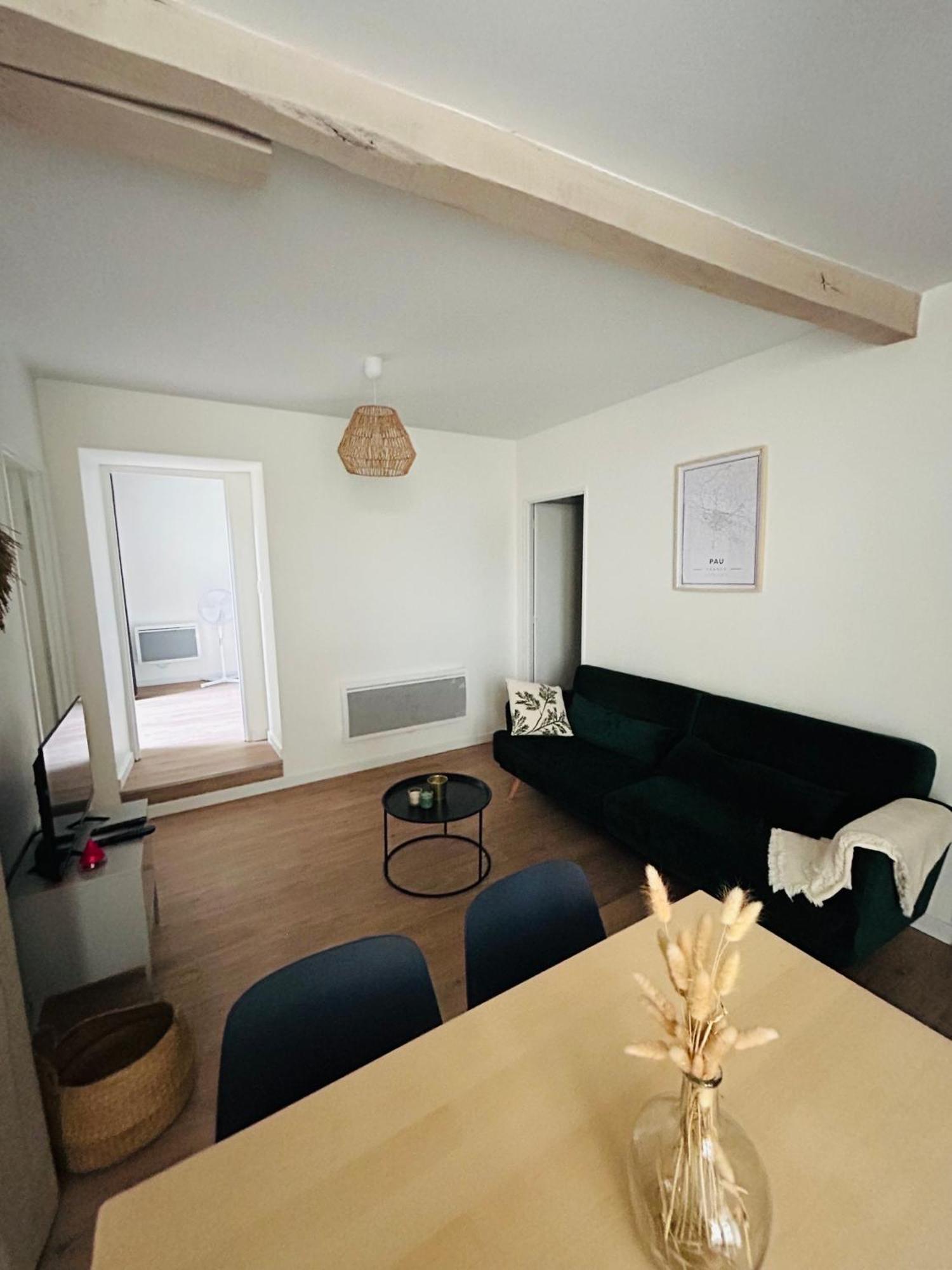 Le Patio : Appartement Chic 3 Chambres Au Coeur De Pau Buitenkant foto